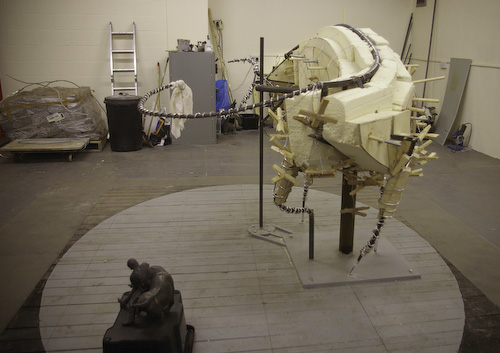 The form takes shape