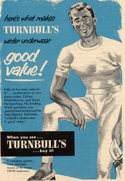 Turnbull Underwear Advertisement