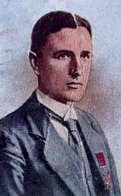 James Youll Turnbull as depicted on a cigarette card